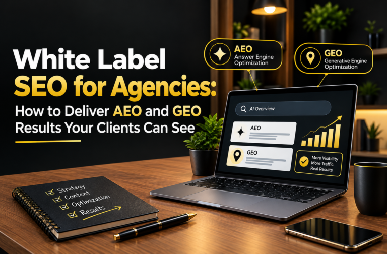 White Label SEO for Agencies: How to Deliver AEO and GEO Results Your Clients Can See